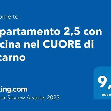 2,5 Con Piscina Nel Cuore Di Appartamento Locarno