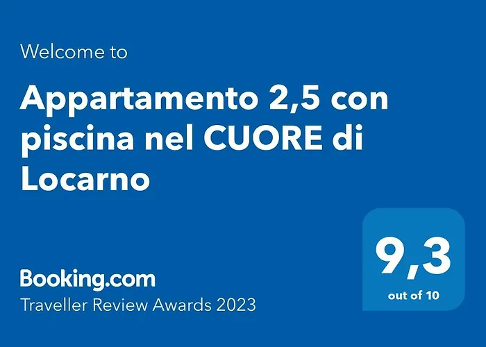 2,5 Con Piscina Nel Cuore Di 463 شقة لوكارنو